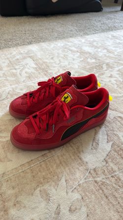 PUMA x Ferrari Red Suede Size 8