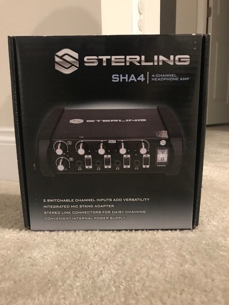 sterling 4-channel headphone amplifier