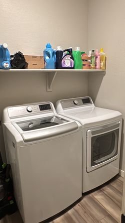Washer and dryer