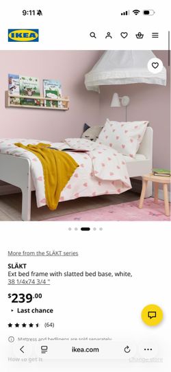 Twin bed frame