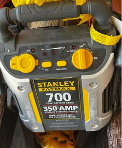 Stanley FatMax 700A Jump Starter with Compressor