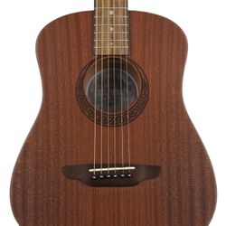 Luna Safari Muse Mahogany Travel Guitar - Satin Natural
