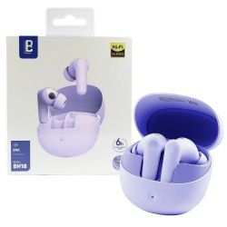 Premium TWS Bluetooth Wireless Earbuds (Purple)
