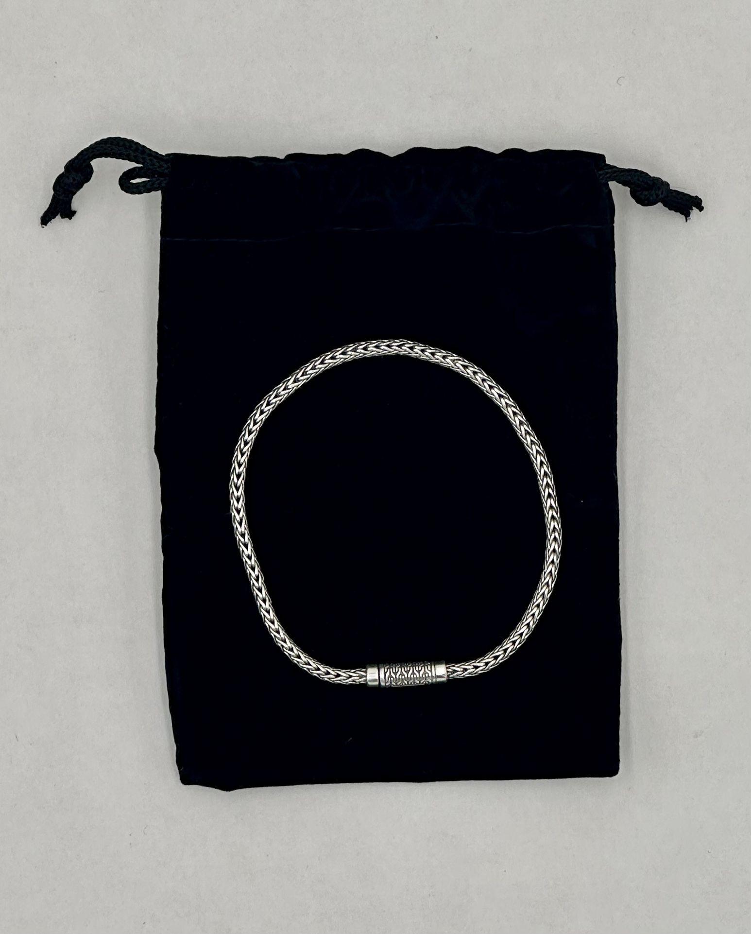 925 Sterling Silver Foxtail Bracelet