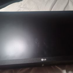 Dual Asus And Lg Gaming Monitors With Stand. 144hz 1080p 