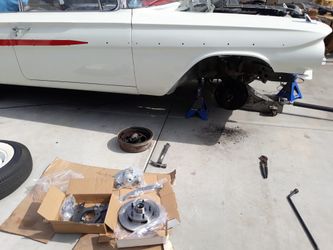 Impala Front Disc Brake Conversion Kit/installation