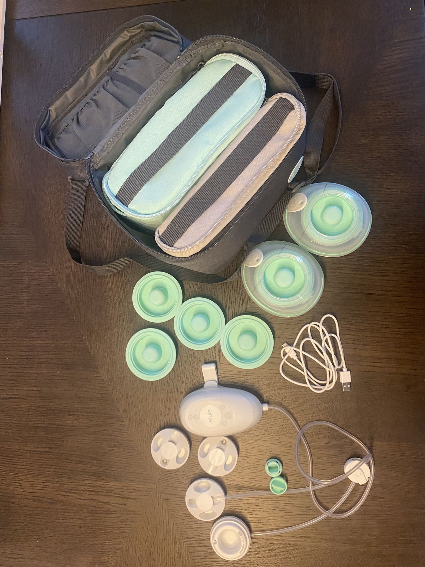 Elvie Stride Plus With Additional Valves And Travel Bag