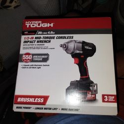 Hyper Tough 1/2-IN MID-TORQUE CORDLESS IMPACT WRENCH