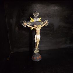 Mini 8" Crucifix/ Jesus on the Cross Decoration