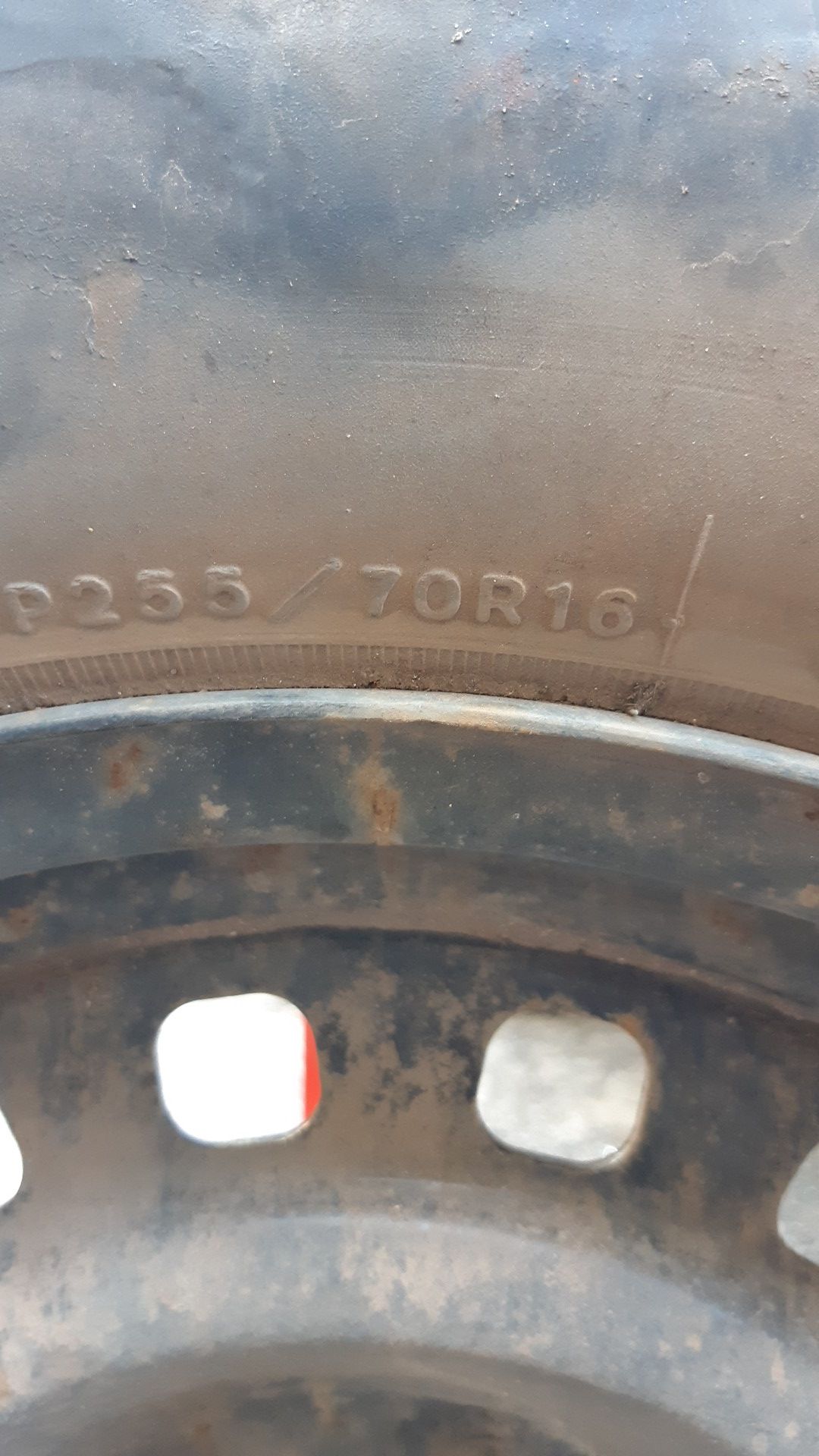 2 never used P225/70R16 tires