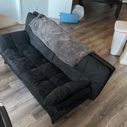 Black Ikea Couch/Futon 