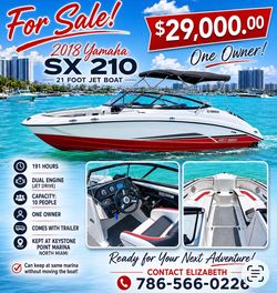 Yamaha Jet Boat SX210