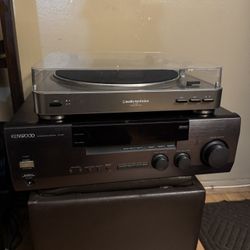 Audio-Technica & Kenwood Surround Receiver