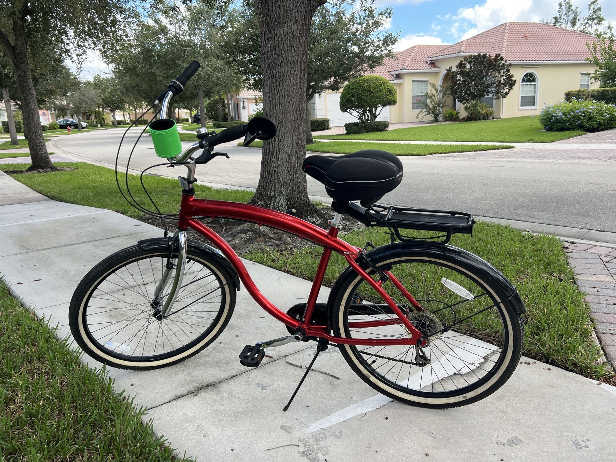 25” Bicycle Cruiser Red Good Condition