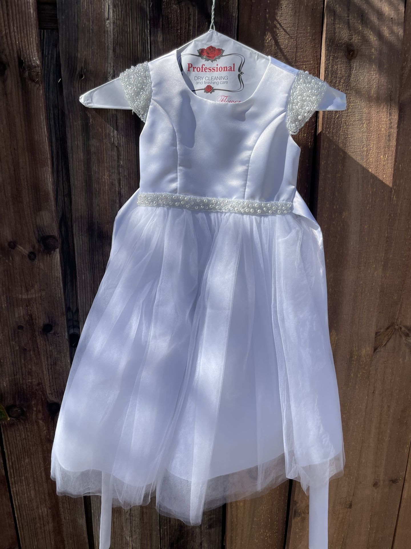 Little Girls Wedding- Flower Girl/Baptism/Special Occasion Dress Fits 2-4t