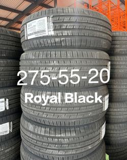 4 New 275/55R20 Vantage tires with free Installation 275-55-20