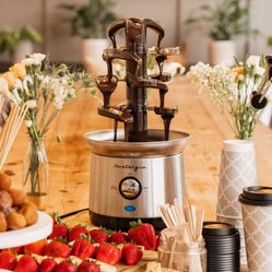 Cascading 4 Tier Chocolate Fountain 