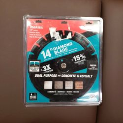 NEW Makita 14" Diamond Saw Blade B-69674