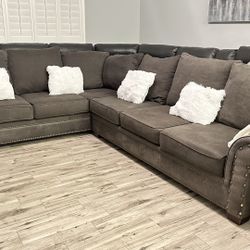 Gray sectional sofa FREE DELIVERY