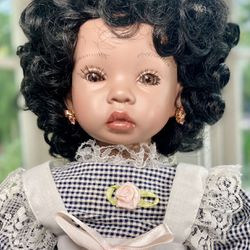 Handcrafted Doll! Beautiful! Dianna Effner Head, Precious.