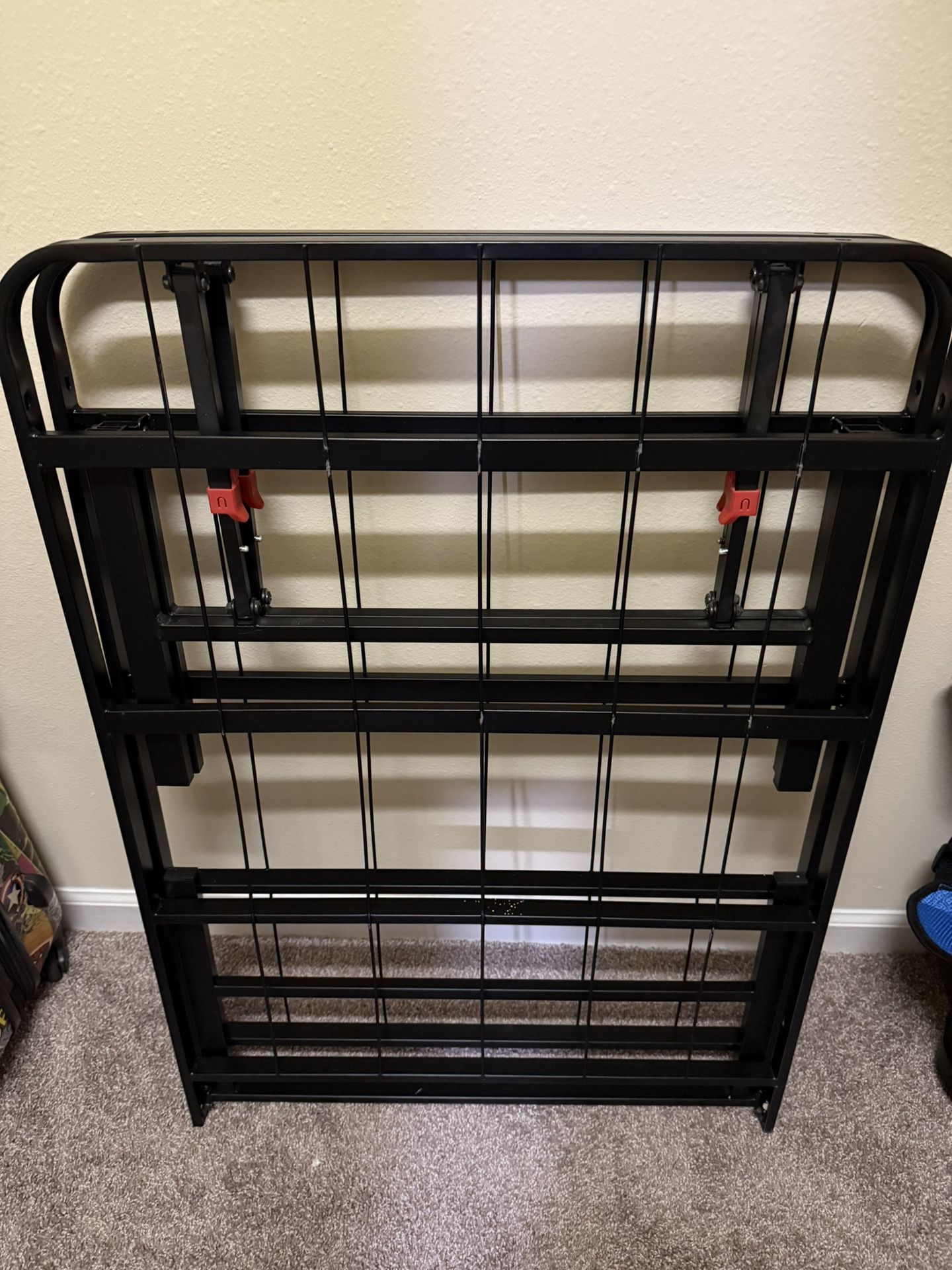 (2) Foldable Twin Bed Frames (14in)