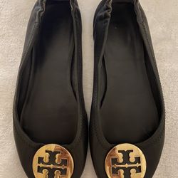 Tory burch Leather Flats
