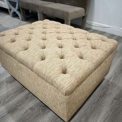 Tufted Ottoman Brand New Made In The USA