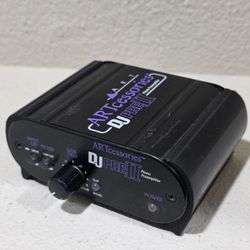 ART Audio DJ PRE II 2 Channel Pre-Amp/Processor Amplifier