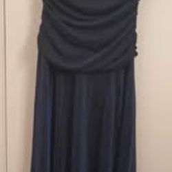 Beautiful Midnight Blue Elegant  Cocktail Dress