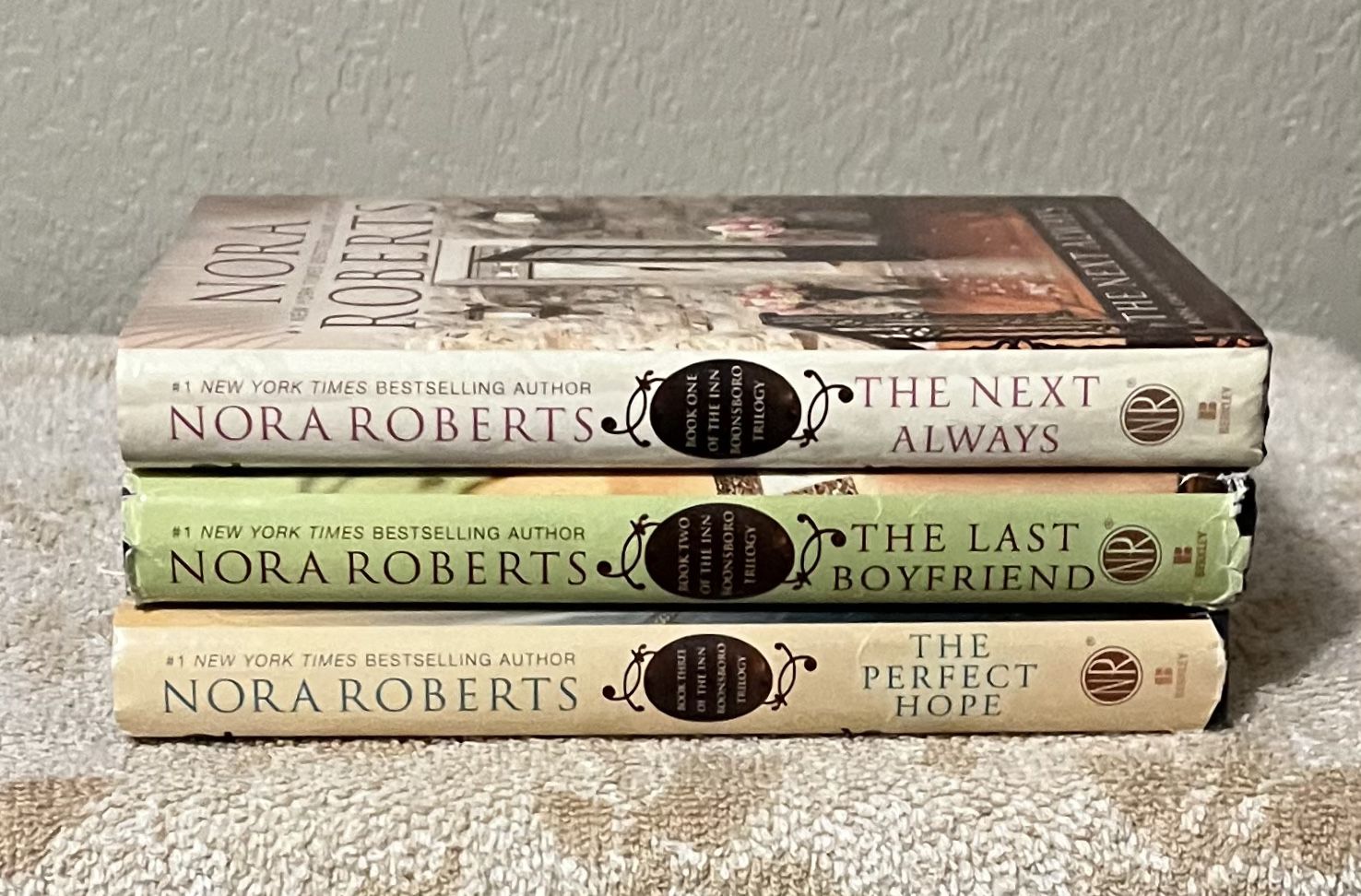 The Inn Boonsboro Trilogy by Nora Roberts (Complete Set of 3)