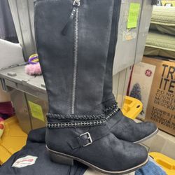 Black Women’s Boots From Kohl Size 8.5 New 