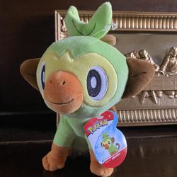 Grookey Pokémon Plush (New w/ Tag)