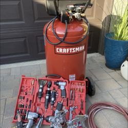 Craftsman Air Compressor with Tools