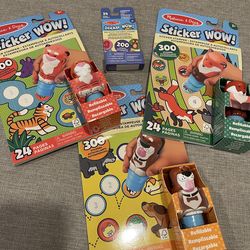 Melissa & Doug Sticker Wow Books
