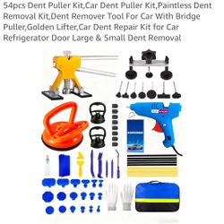 54pcs Car Dent Repair Kit – Paintless Dent Removal Tool