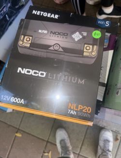 NOCO Lithium NLP20 Group 20 600A 12V 7Ah Lithium Powersport Battery