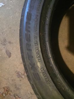 225/45/17 tire ! I only have 2 left