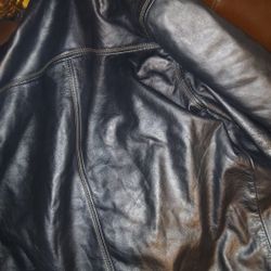 Columbia Xl Leather coat