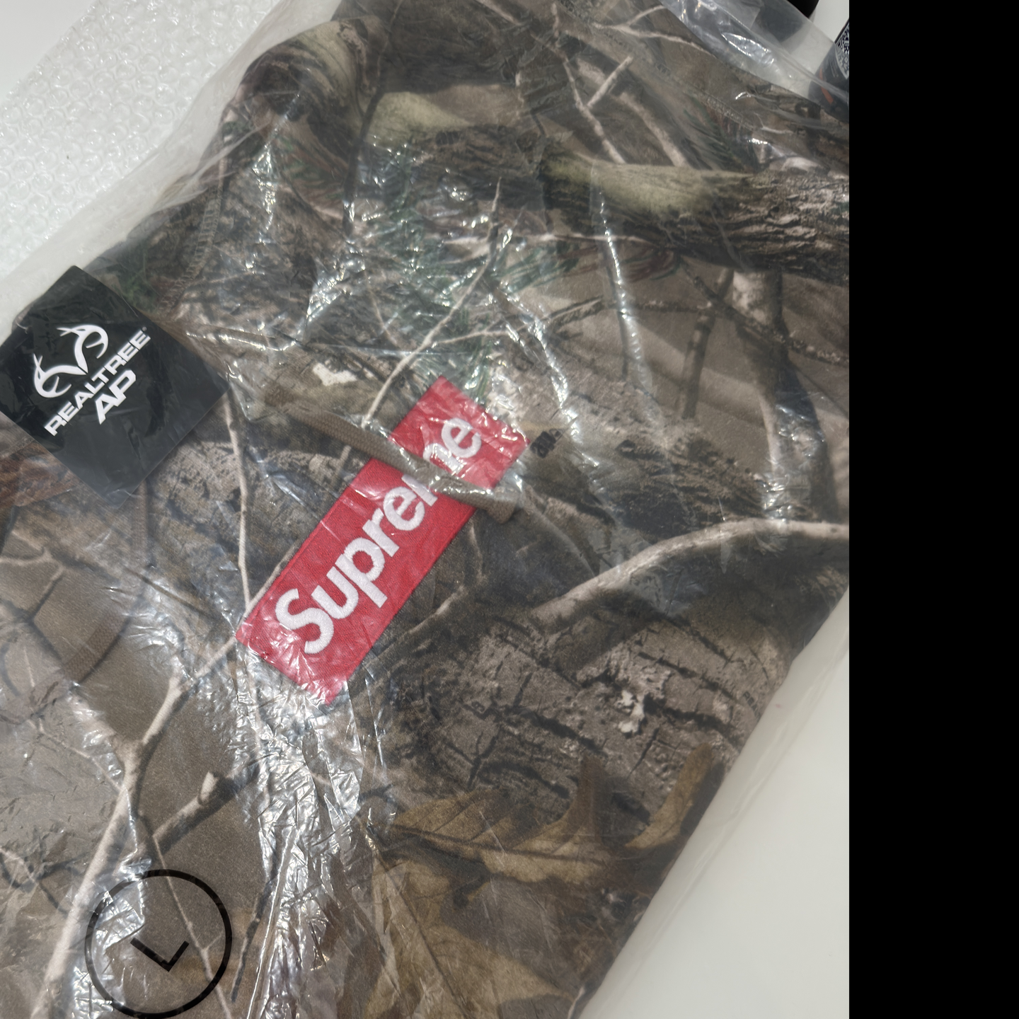 Supreme FW25 RealTree Box Logo Hoodie Large NEW