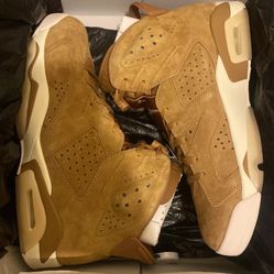 Size 12 - Jordan 6 Retro Wheat 2017