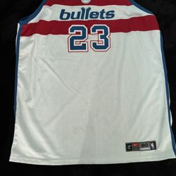 AUTHENTIC NIKE NBA Washington Bullets Michael Jordan Jersey SZ 60