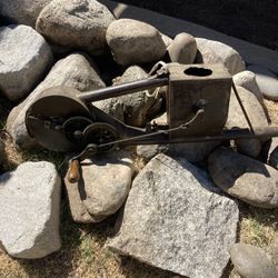 Early 1900s champion seed fertilizer spreader