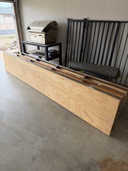 Heavy-Duty 12 FT Garage Storage Shelving – 3/4” Plywood