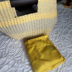 Handmade Yellow Bag