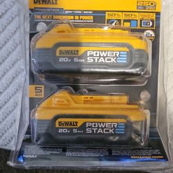 Dewalt Power Stack 5ah Batteries
