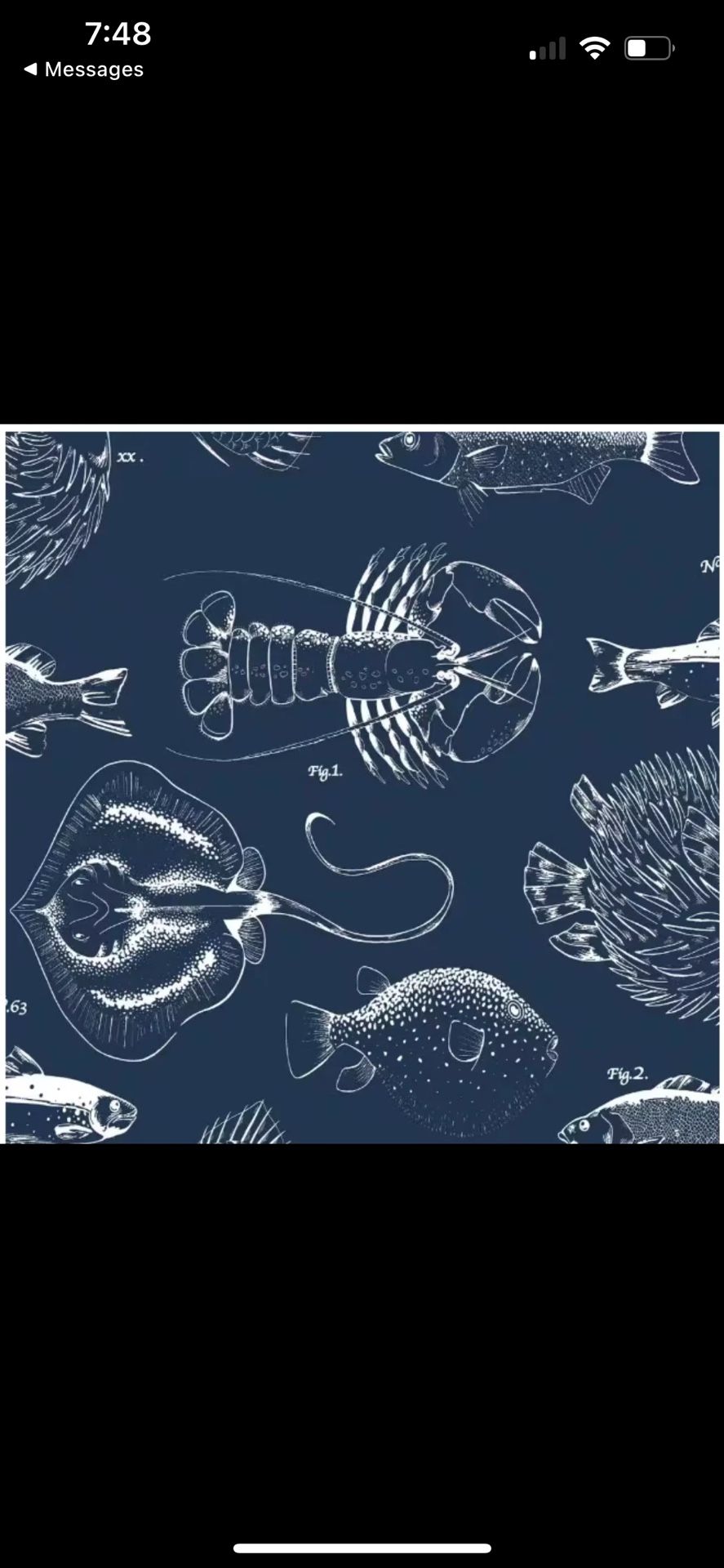 Transform Under The Sea Blue Peel and Stick Wallpaper