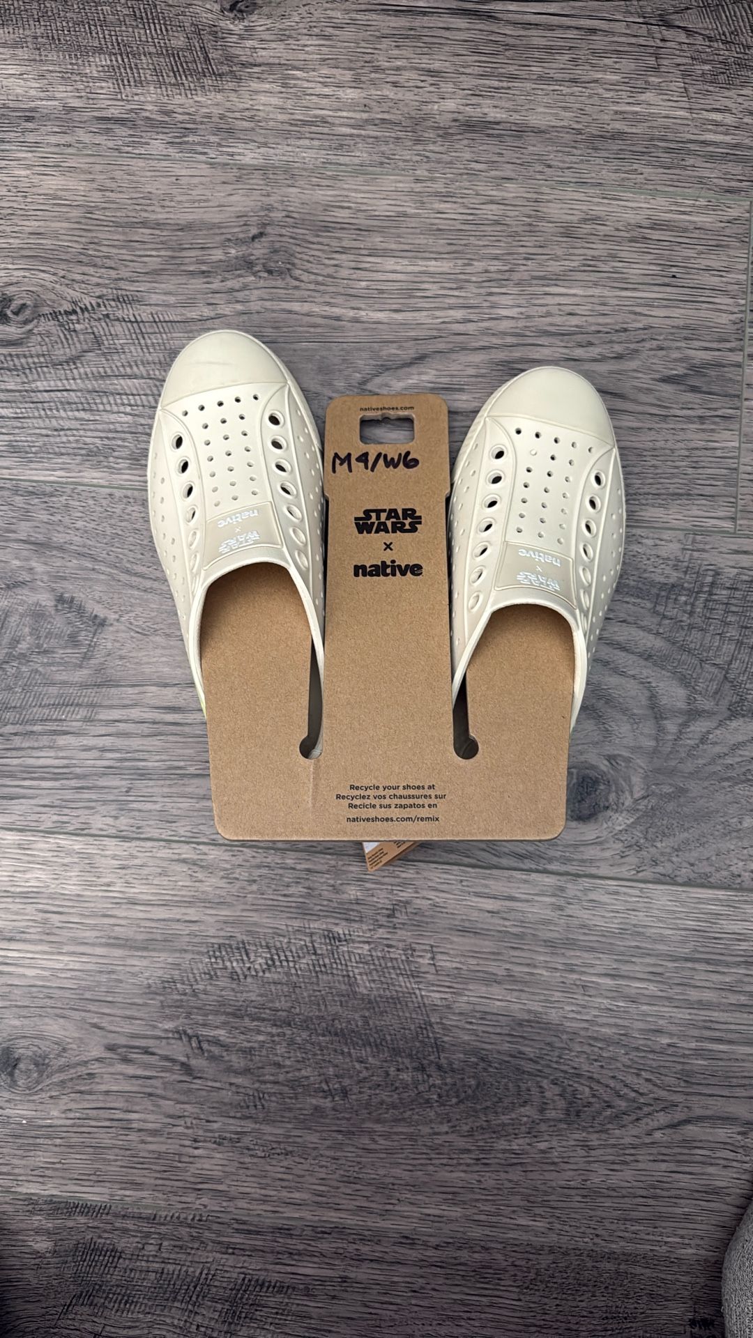 Native X Star Wars Collab Shoes