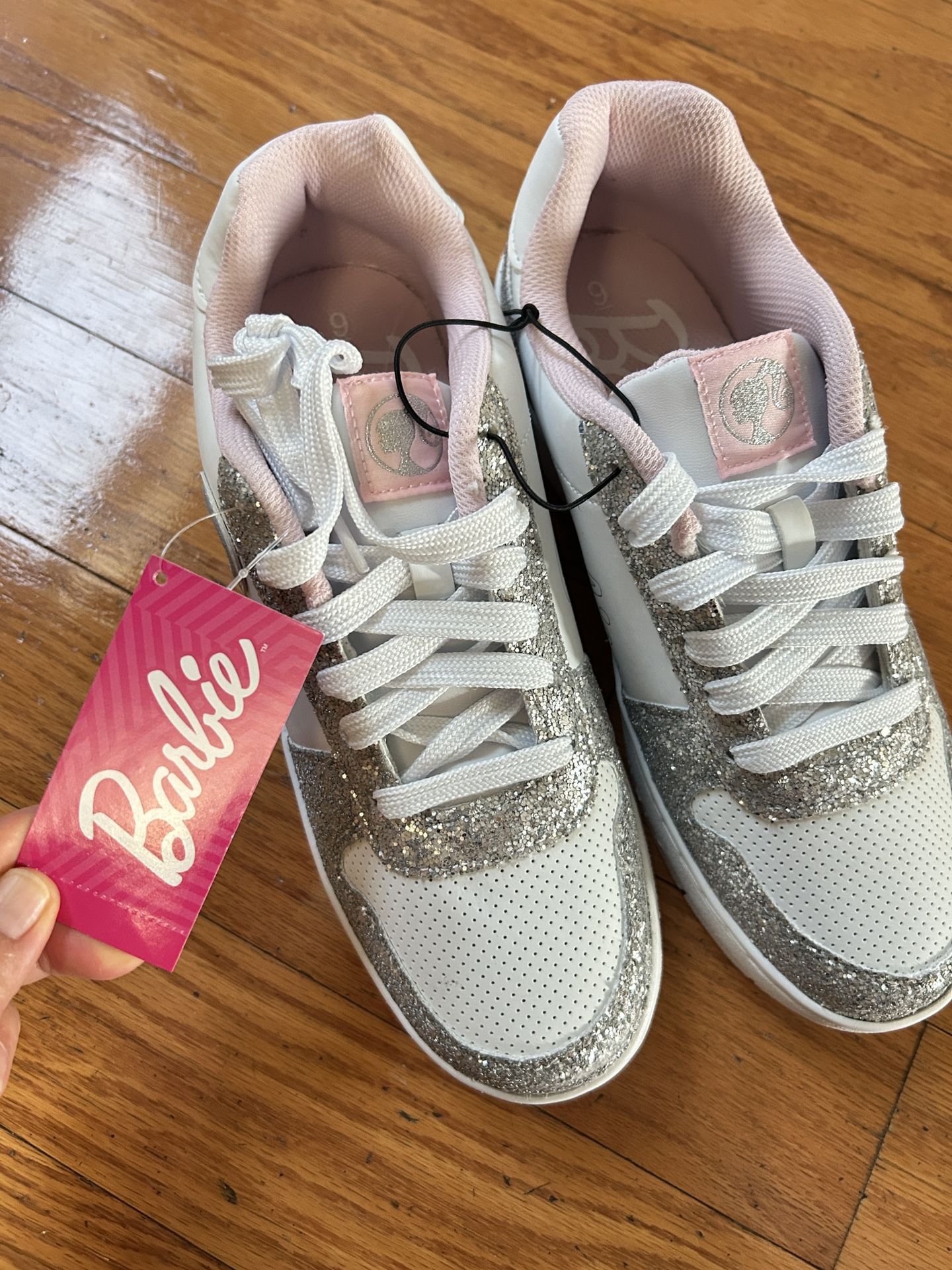 NWT Licensed Barbie women Sneakers Size 9
