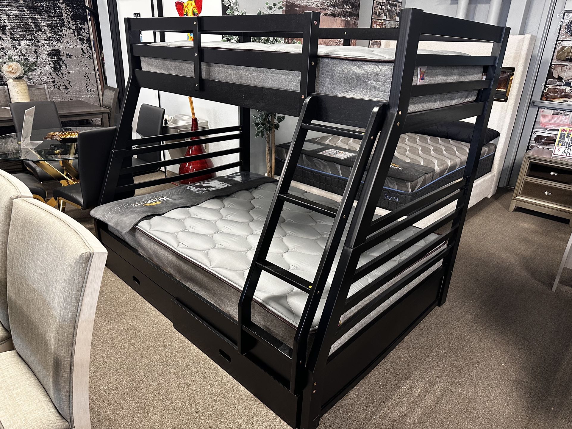 Bunk Bed W/storage! $699 📲⭐️ Easy Financing!