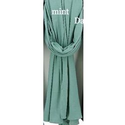Womens Mint Premium Jersey Hijab
